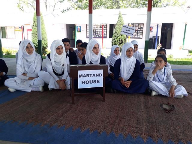 INTER HOUSE QUIZ COMPETITION